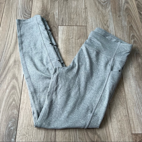 Athleta Other - Athleta Girl Fold You So Tight gray leggings XXL 16
